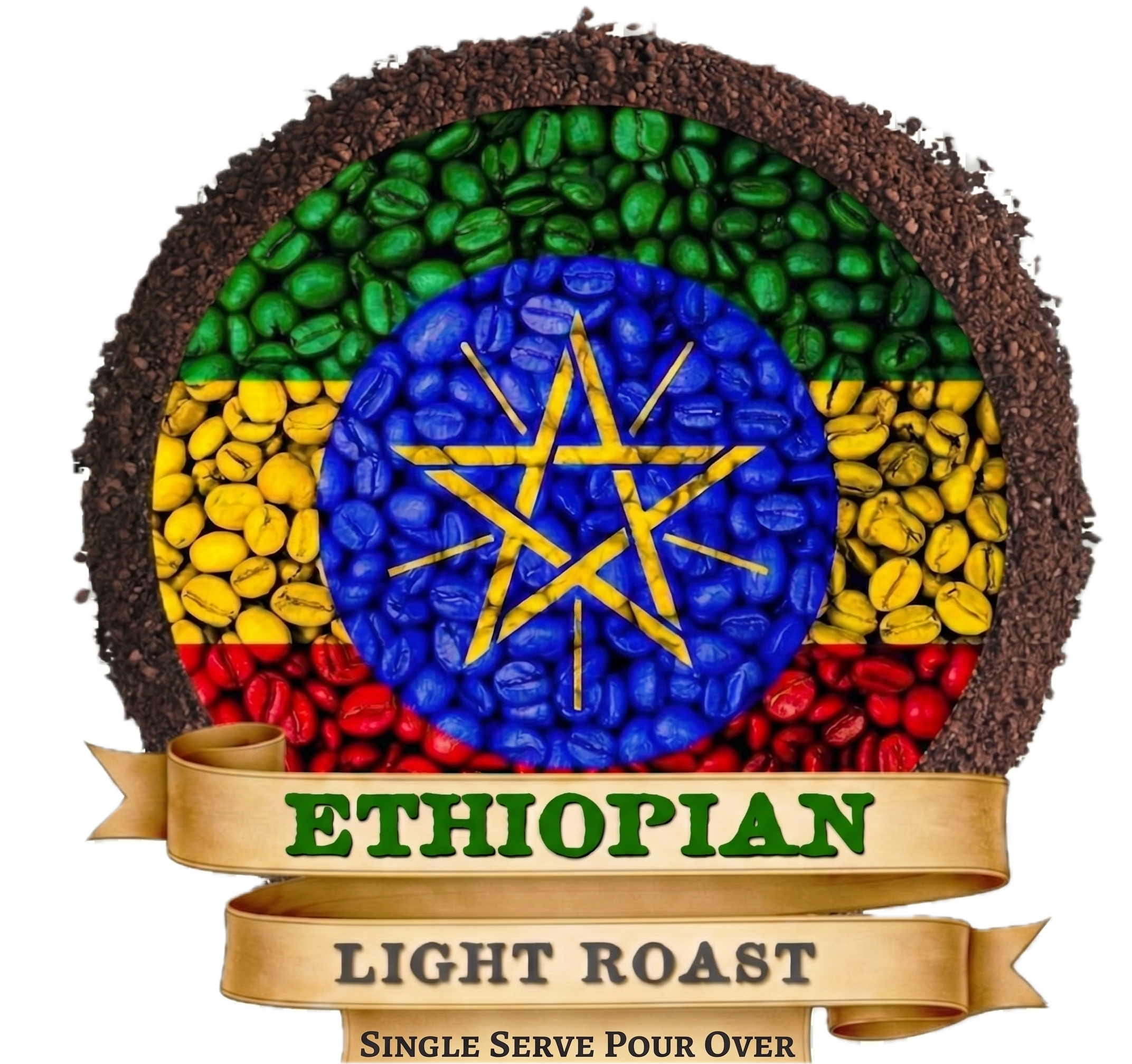 Ethiopian Light Roast Pour Over Pack – 6 Count